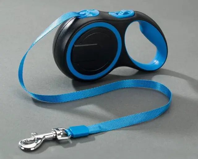 Alt view image 5 of 6 - Retractable Dog Leash, 10 ft Dog Leash for Small to Medium Dogs Up to 33 lbs, Long Dog Leash, Easy Single Lock-Release Button and Ergonomic Handle, Heavy Duty Tangle-Free Leash