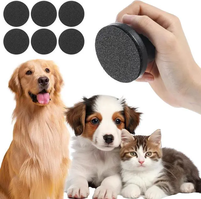 Main image of Dog Nail File with 6Pcs Replaceable Filing Disc, Dog Scratch Board for Safe and Easy Nail Care, Dog Nail Scratch Board Ensures Smooth and Healthy Nails for Dogs and Cats