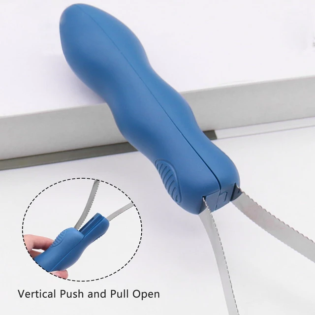 Alt view image 5 of 6 - Dog Shedding Blade Dual-Sided Shedding Blades Stainless Steel Doggie Deshedding Brush Tool Curry Comb Dogs Brush Slicker Brushes for Grooming Pet Loose Hair Removal All Dogs Coat Types