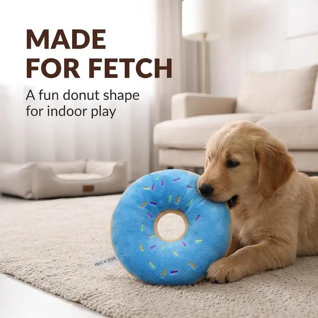 Alt view image 2 of 7 - 3Pcs Colorful Pet Toy Donut-Shape Squeaky Squeaker Puppy Dog Pet Cat Kitten Sound Chews Toy Random Color Sturdy and Practical Simple and Sophisticated DesignEndless Fun ToysDog Squeak Toys