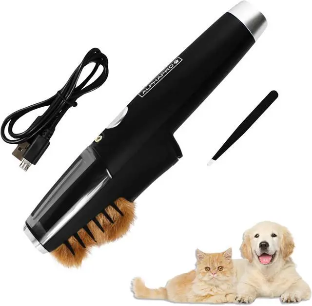 Main image of Alpha Pro Dog Trimmer for Grooming | Painlessly Removes Knots & Tangles from Long Haired Dogs | Dematting Comb for Dogs & Cats, Pet Grooming Tool
