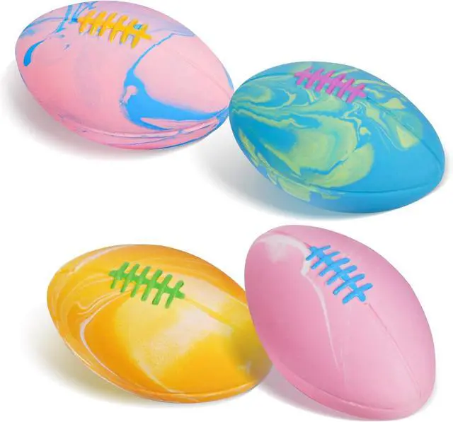 Main image of Dog Squeaky Toy Balls, Interactive Squeak Puppy Balls for Fetch Play, Latex Rubber Pet Toy for Puppies Mini Breed Small Dogs
