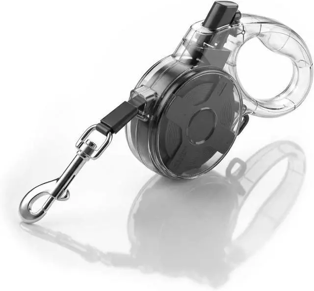 Main image of Retractable Dog Leash for Small Dogs, 13ft Reflective Retractable Leash with 360° Tangle-Free Design, Heavy Duty Nylon Tape Lead for Small to Medium Pets up to 50 lbs One-Handed Brake & Lock