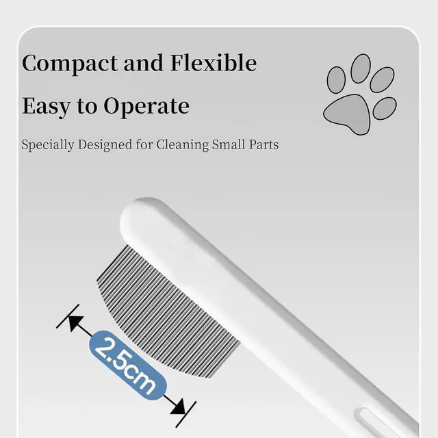Alt view image 3 of 7 - Pet Eye Comb for Small Dogs Cats Face Eye Gunk Removal Tool (Pink) | Precision Tear Stain Comb, Fit Yorkie, Shih Tzu, Maltese, Maltipoo, Pomeranian , Puppy Starter Kit , Pet Supplies
