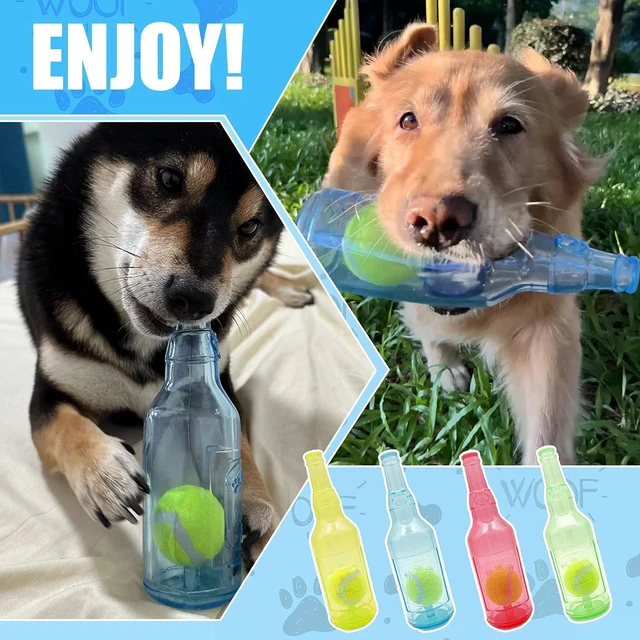 Alt view image 6 of 6 - Dog Squeaky Floating Toy for Small Medium Large Dogs Training Fetch Indestructible Dog Chew Toys Indoor Pool Beach Outdoor Pet Supplies Yellow S