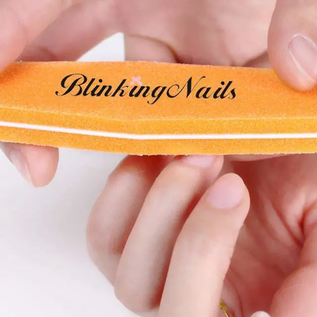 Alt view image 7 of 7 - Nail Buffers of Sponge Nail File Double Sides Design 100/180 Grit, Nail Buffer for Acrylic Nails Professional Manicure Nail Tools Color Purple Pack of 10pcs