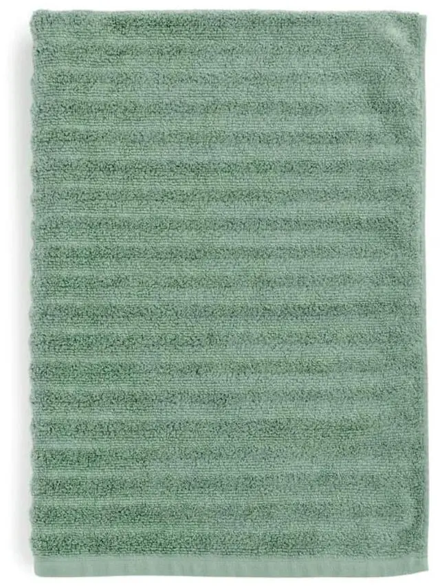Alt view image 2 of 5 - Mainstays Performance Cotton Bath Sheet, Oversized Super Soft Quick Dry Fade Resistant, Textured Green