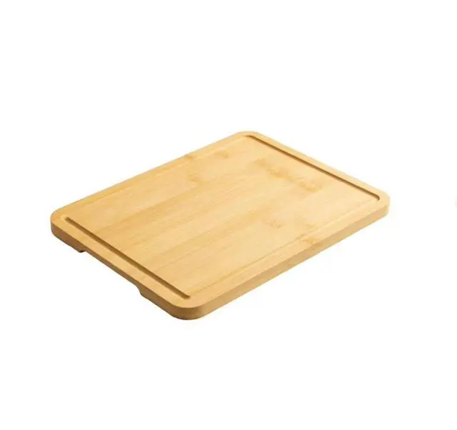 Alt view image 6 of 13 - Mainstays Bamboo Cutting Board, 8.5 x 11, with Juice Groove and Non-Slip Feet