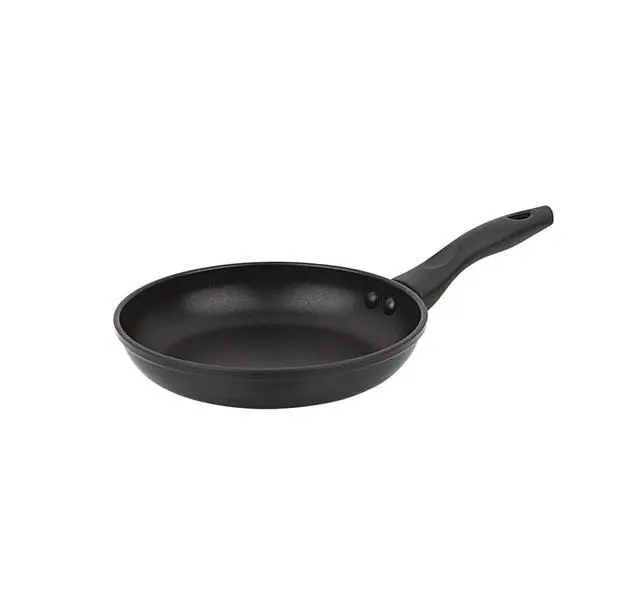 Alt view image 4 of 6 - Mainstays 8" Non-Stick Aluminum Skillet Black Dishwasher Safe