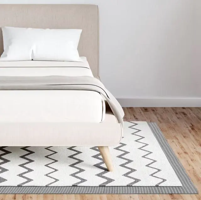 Alt view image 3 of 7 - Mainstays Non-Skid Non-Slip Rug Pad, Gray, 2' x 6'