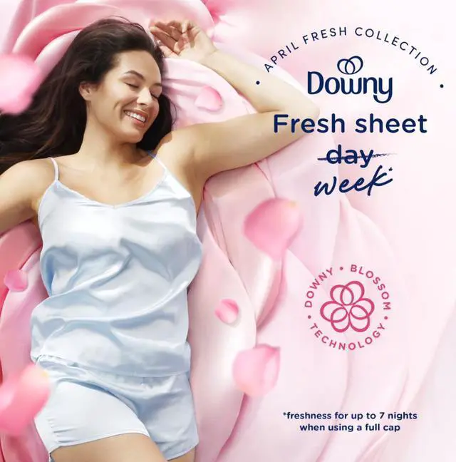 Alt view image 2 of 6 - Downy Liquid Fabric Softener, April Fresh Scent, 77 fl oz, 105 Loads