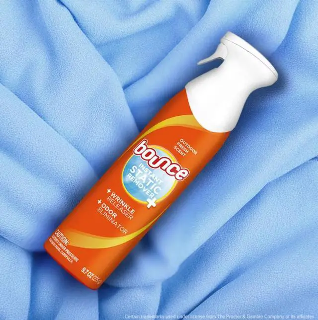 Main image of Bounce Rapid Touch-Up 3 in 1 Static Remover, Wrinkle Releaser, Fabric Refreshing Odor Eliminator, Fresh Scent, 9.7 oz