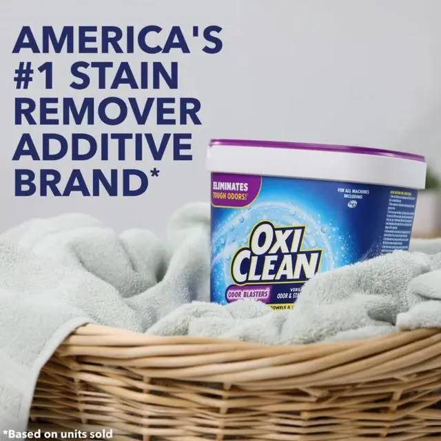 Alt view image 4 of 5 - OxiClean Odor Blasters Versatile Odor and Laundry Stain Remover Powder, 5 lb