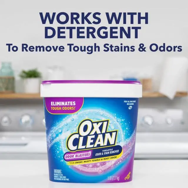 Main image of OxiClean Odor Blasters Versatile Odor and Laundry Stain Remover Powder, 5 lb