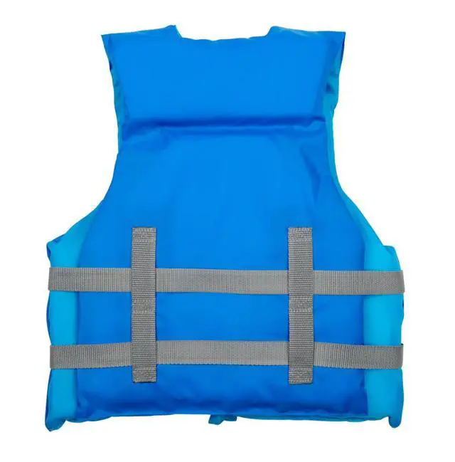 Alt view image 3 of 5 - X2O Universal Youth Open-Sided Life Vest and Jacket, 50lbs - 90lbs, Blue Ocean Coral, Unisex