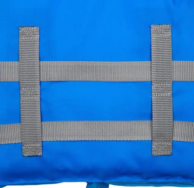 Alt view image 4 of 5 - X2O Universal Youth Open-Sided Life Vest and Jacket, 50lbs - 90lbs, Blue Ocean Coral, Unisex