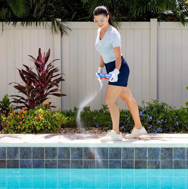 Alt view image 4 of 5 - Clorox Pool&Spa Shock XtraBlue+ Granules Swimming Pool Shock, 1lb for sanitization