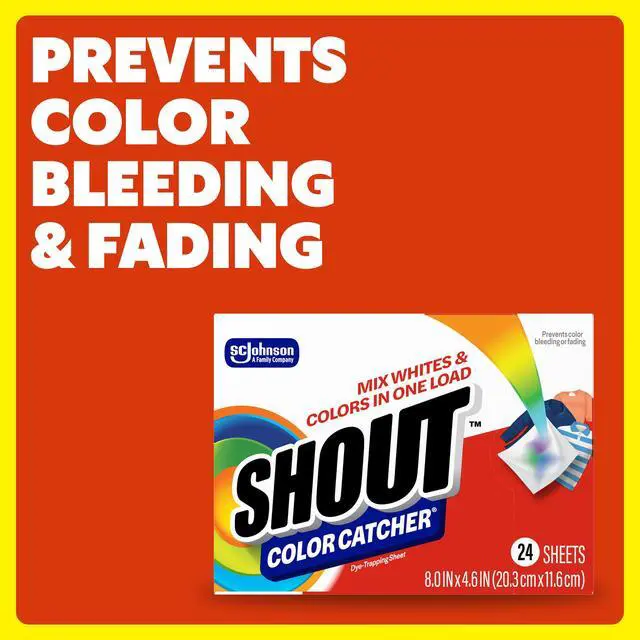 Alt view image 5 of 6 - Shout Color Catcher, Laundry Dye-Trapping Sheets, 24 Sheets