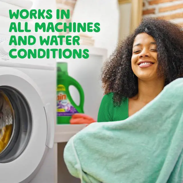 Alt view image 6 of 6 - Gain Laundry Detergent Liquid with Odor Fighters, Moonlight Breeze Scent, 46 fl oz, 32 Loads