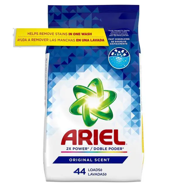 Alt view image 5 of 7 - Ariel Laundry Detergent Powder, Original Scent, 70 oz, 44 Loads