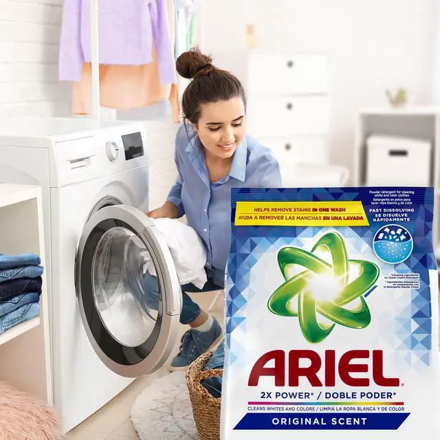 Alt view image 3 of 7 - Ariel Laundry Detergent Powder, Original Scent, 70 oz, 44 Loads