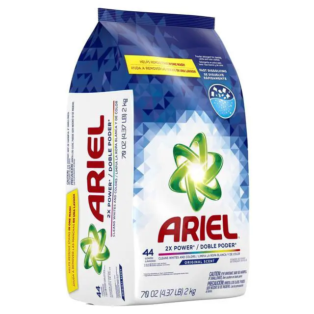 Alt view image 6 of 7 - Ariel Laundry Detergent Powder, Original Scent, 70 oz, 44 Loads