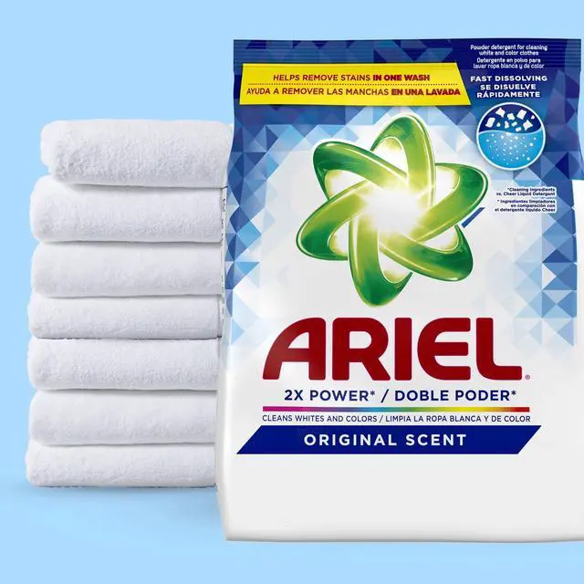 Alt view image 4 of 7 - Ariel Laundry Detergent Powder, Original Scent, 70 oz, 44 Loads
