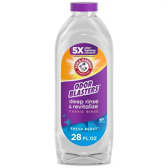 Alt view image 2 of 6 - ARM & HAMMER Odor Blasters Deep Rinse and Revitalize Fabric Rinse, Fresh Burst, 28 fl oz