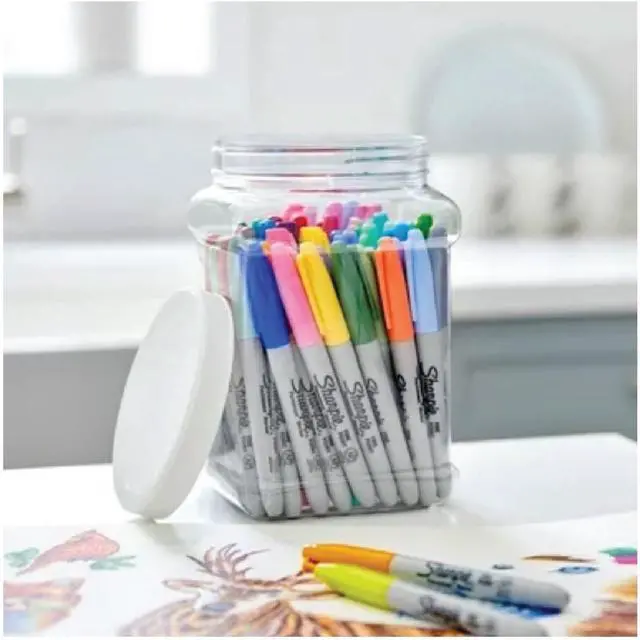 Main image of (2 pack) Mainstays 2-Quart Plastic Clear Canister with White Twist-Top Lid (1 Each) 4.85" x 4.73" x 7.30", A Practical Choice for Pantry Organization and Food Storage