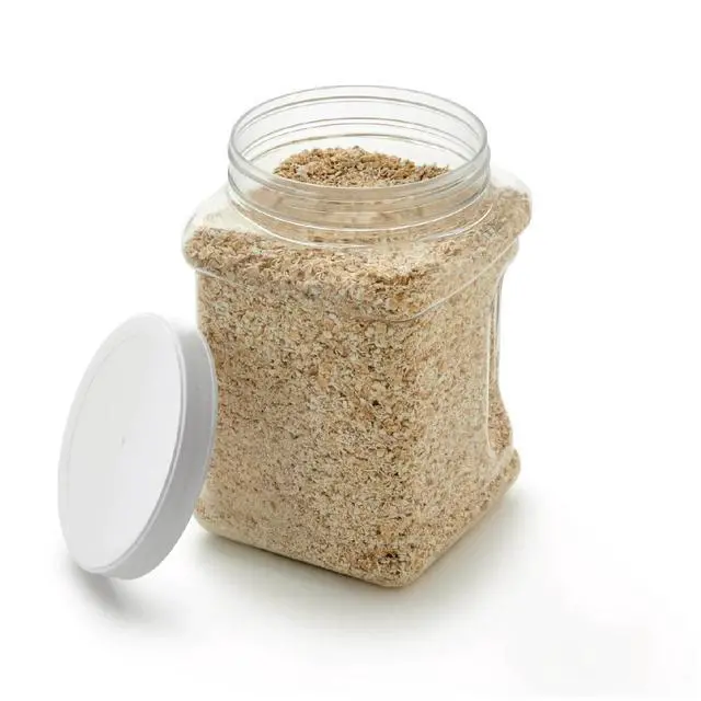 Alt view image 4 of 7 - (2 pack) Mainstays 2-Quart Plastic Clear Canister with White Twist-Top Lid (1 Each) 4.85" x 4.73" x 7.30", A Practical Choice for Pantry Organization and Food Storage