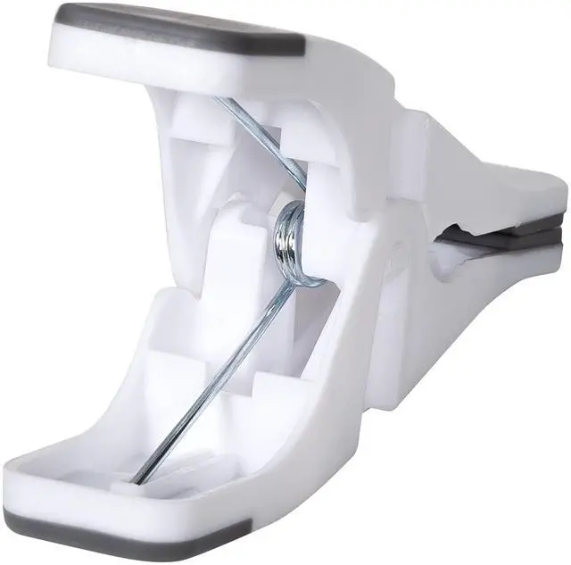 Main image of Mainstays Plastic Jumbo Clothespins, Strong Grip, White, 18Count