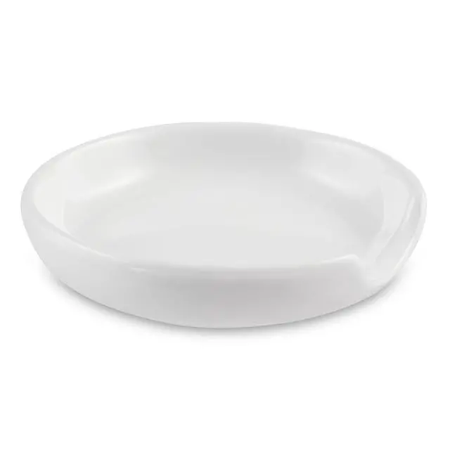 Alt view image 4 of 5 - Mainstays Stoneware Kitchen Spoon Rest, Ceramic Utensil Holder for Stove Top Cooking Spoons, Ladles and Spatulas, White