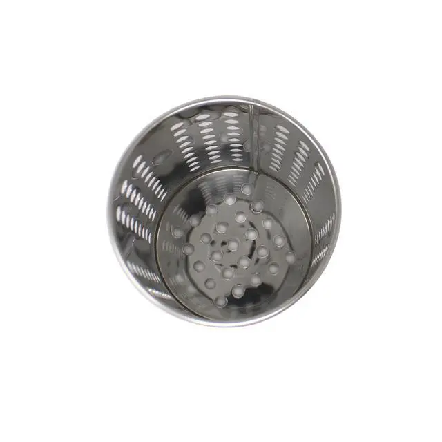 Alt view image 5 of 5 - Mainstays Utensil Holder, Stainless Steel Kitchen Utensil Organizer for Countertop Storage