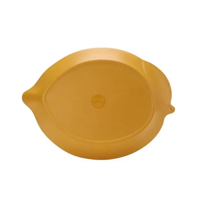 Alt view image 6 of 7 - Mainstays by Becky G. & Alejandra Bamboo Melamine Figural Lemon Serve Platter, Green Leaf