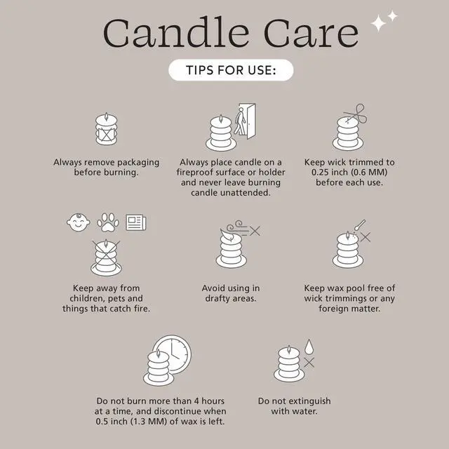 Alt view image 7 of 7 - Mainstays Single Wick Bubble Pillar Candle, 3 in x 5 in, Unscented, Taupe