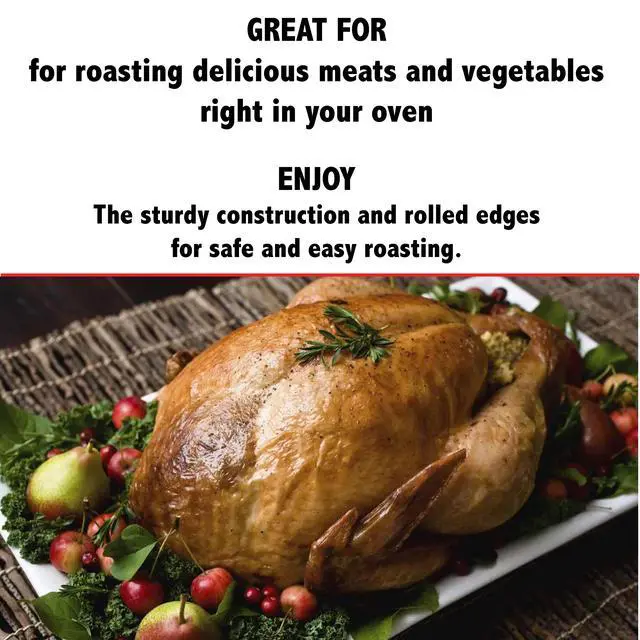 Alt view image 2 of 5 - Handi-Foil Super King Aluminum Extra Deep Oval Roaster Pan, 1 Count