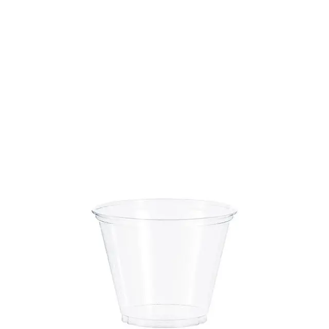 Alt view image 3 of 6 - Solo Party Disposable Plastic Cups, Clear, 9 oz, 50 Count