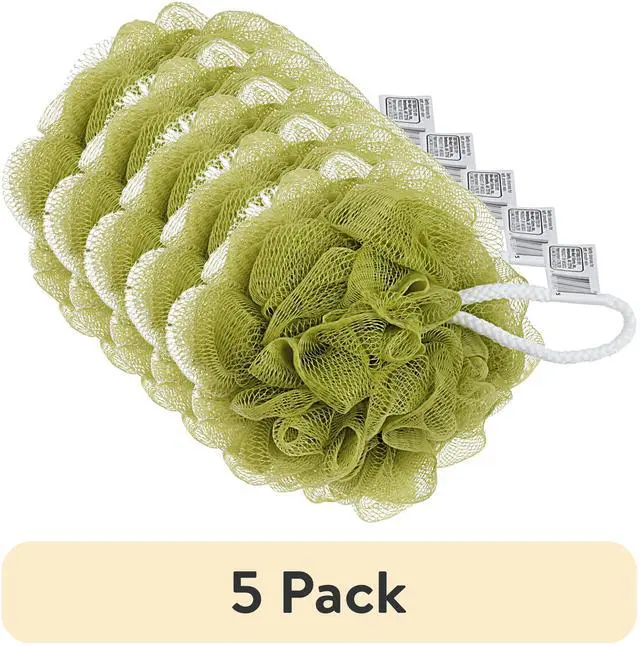 Main image of (5 pack) Equate Body Sponge, Color May Vary