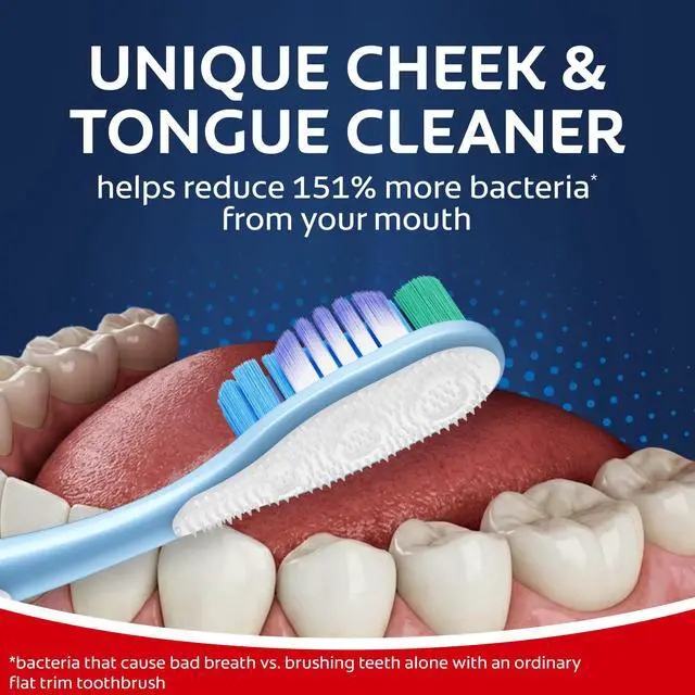 Alt view image 6 of 6 - Colgate 360 Deep Clean Toothbrush Pack, Medium Adult Toothbrushes, 2 Pack
