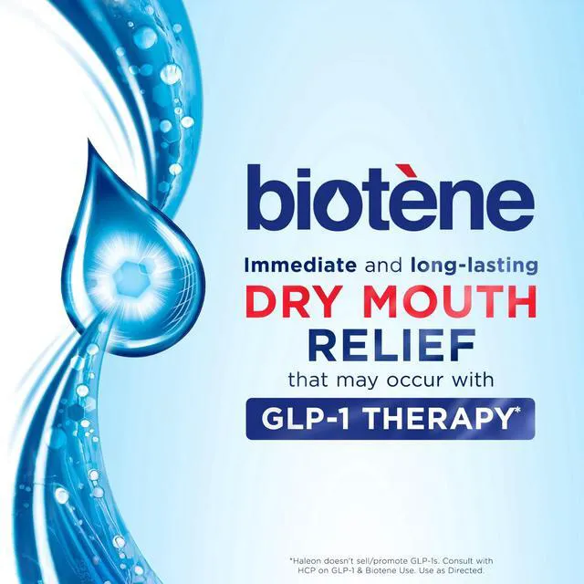 Alt view image 3 of 5 - Biotene Oral Rinse Moisturizing Mouthwash for Dry Mouth Relief, Mint, for Children & Adults 16 Fl Oz