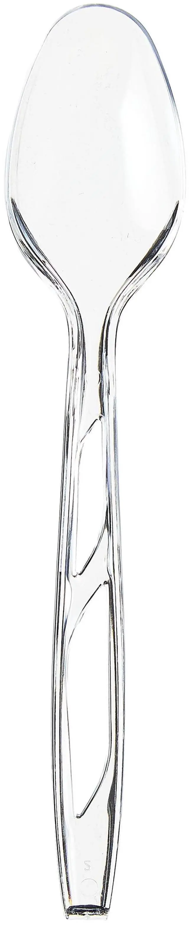 Alt view image 2 of 6 - Great Value Everyday Clear Plastic Spoons, 100 Count