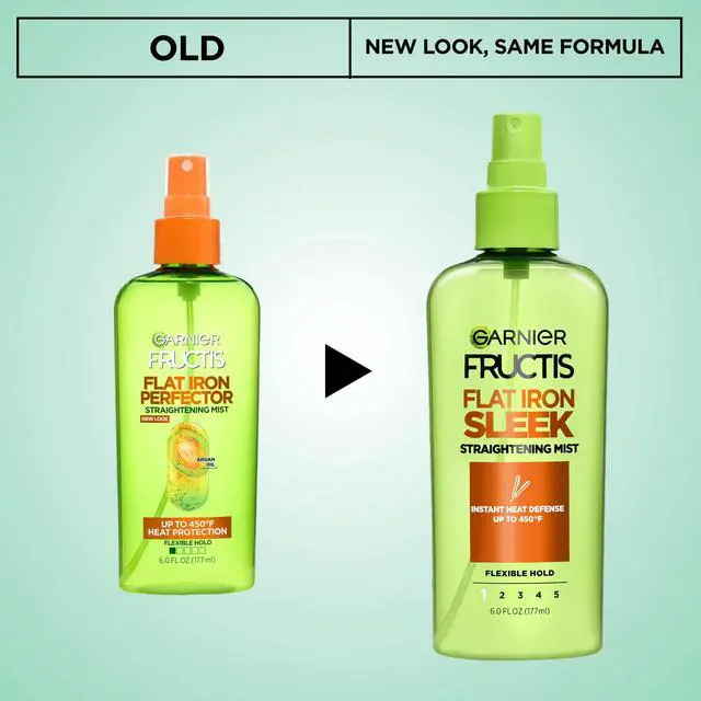 Alt view image 5 of 5 - Garnier Fructis Flat Iron Perfector Straightening Mist Hair Sprays Argan Oil All Hair Types 6 fl oz