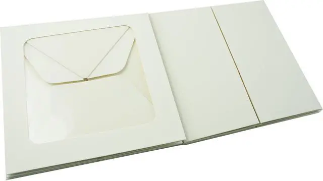 Main image of 8" x 8" x 4" White Cake Box with Windows, 3 Count, by Way To Celebrate