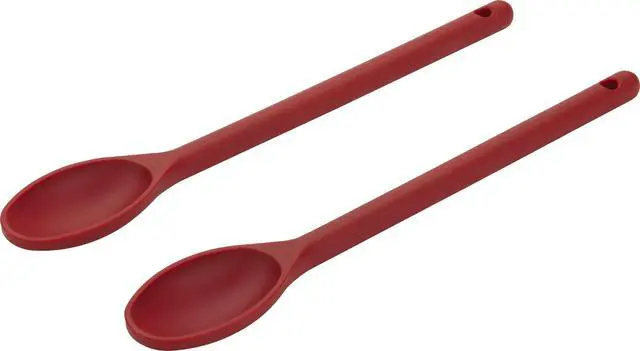 Alt view image 6 of 6 - GoodCook Hi-Temp Nylon Mixing Spoons with 2 Piece Pack