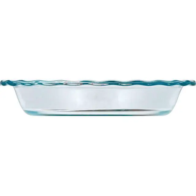 Alt view image 6 of 6 - Glass Pie Plate 9.5", Pyrex®, Easy Grab, 1 Piece