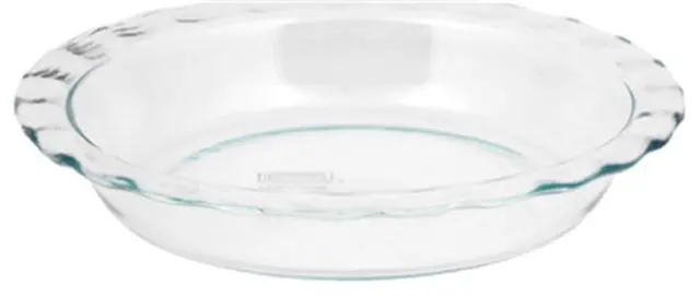 Alt view image 4 of 6 - Glass Pie Plate 9.5", Pyrex®, Easy Grab, 1 Piece