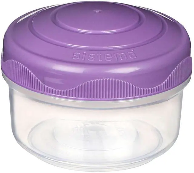 Alt view image 5 of 6 - Sistema To Go Round Mini Bites 3-Pack (Colors May Vary)