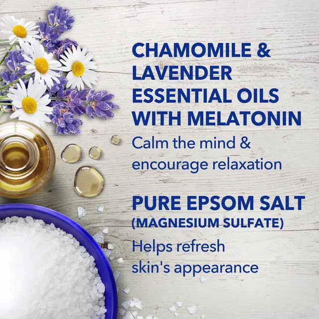 Alt view image 3 of 6 - Dr Teal's Foaming Bath, Sleep Bath with Melatonin, Lavender & Chamomile Essential Oils, 34 fl oz.