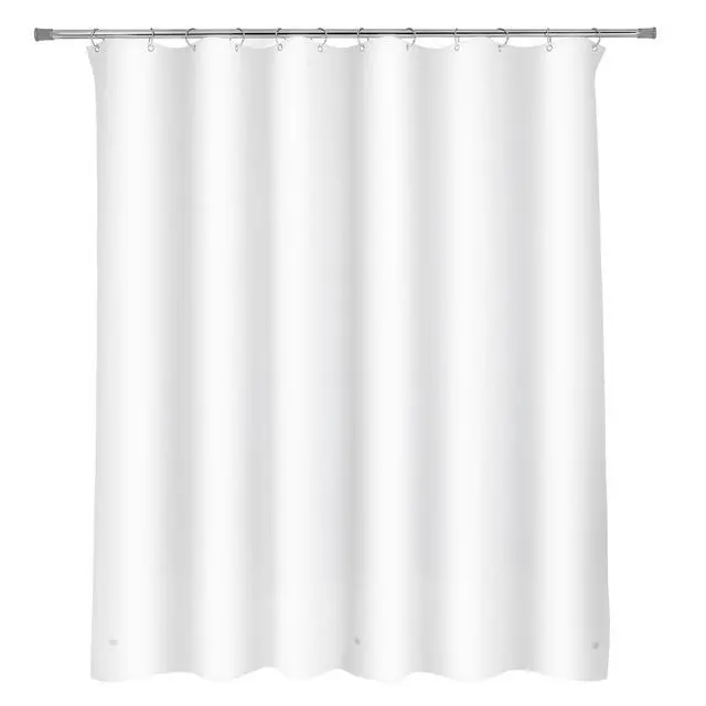 Alt view image 5 of 6 - Mainstays Medium Weight Shower Liner - White