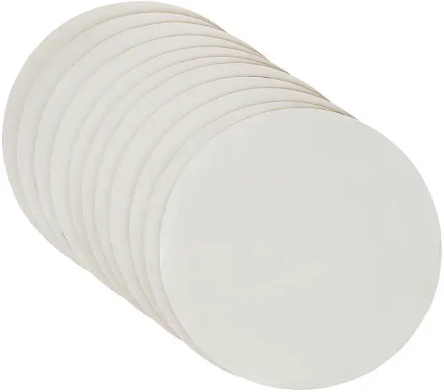 Alt view image 3 of 5 - 8" White Round Paper Cake Boards, 11 Count, by Way To Celebrate